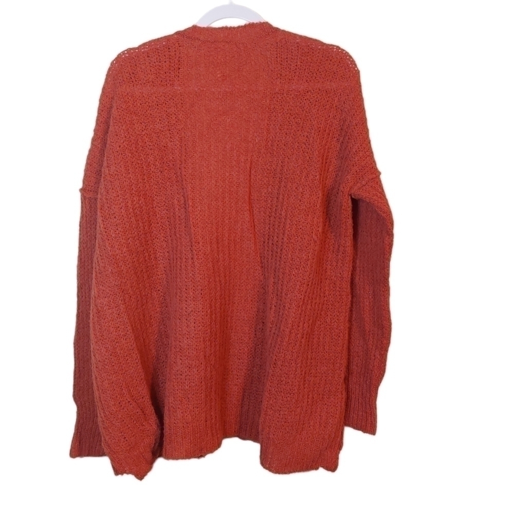  FREE PEOPLE LADIES LONG SLEEVE OVERSIZED CARDIGAN SWEATER- XS - Picture 4 of 6